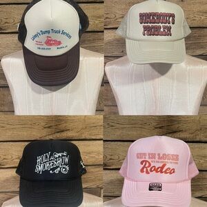 Trucker Hat Collection with Fun Graphics
